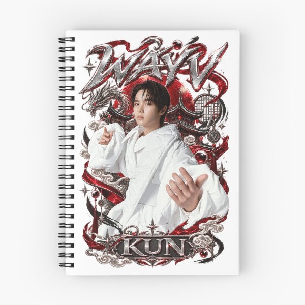 Item preview, Kun WayV Vision Wings Crimson Pagoda Wuxia Illustration designed and sold by Valeree Store.