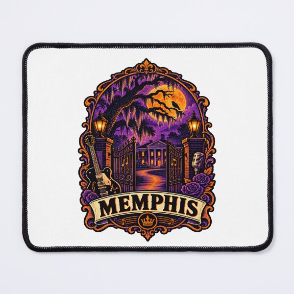 Item preview, Memphis Halloween Shirt – Vintage Gothic Mansion Retro Poster Design designed and sold by Globalcitytees.