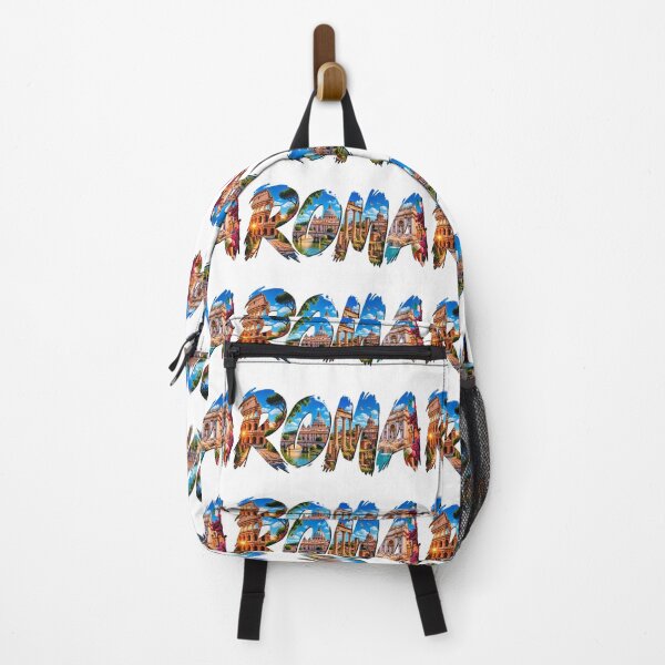 Item preview, Roma City Typography – Iconic Rome Travel Collage designed and sold by YOFANTZ!.