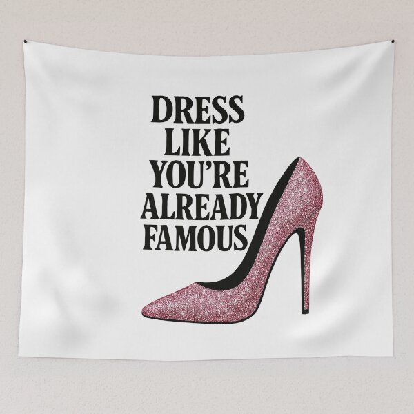 Item preview, Dress like you're already famous - Pink Heel designed and sold by Pineapple-Tree.