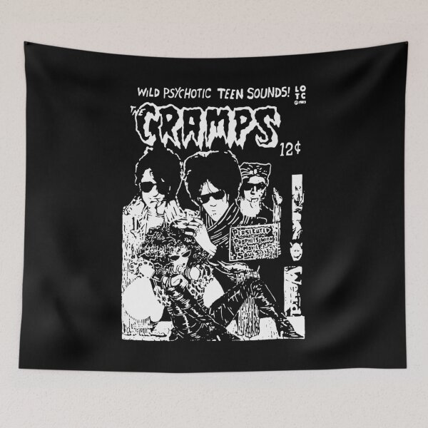 Item preview, The Cramps Bad Music For Bad People Wild Psychotic Teen Sounds designed and sold by Nebalybes98.