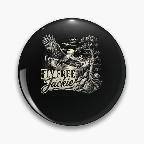 Item preview, Forever Watching The Sky Fly Free Jackie Eagle Memorial designed and sold by MOHAMED AKKAR.