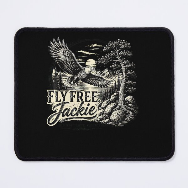 Item preview, Forever Watching The Sky Fly Free Jackie Eagle Memorial designed and sold by MOHAMED AKKAR.