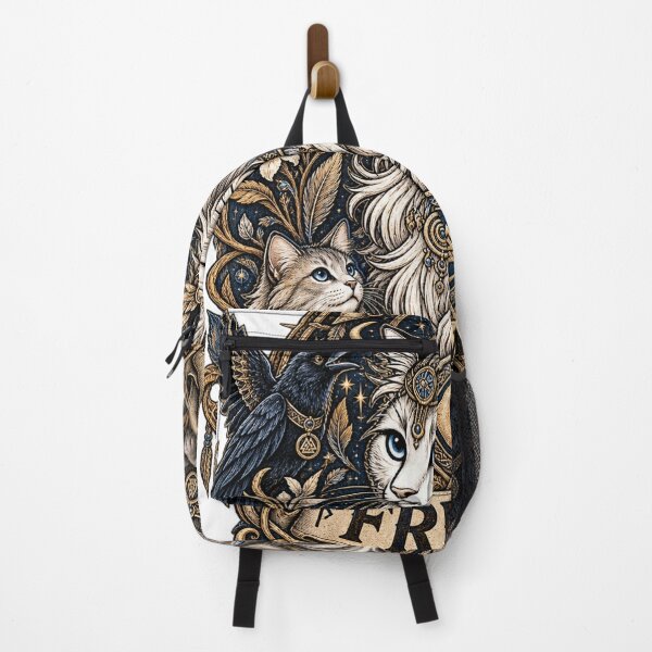 Item preview, Freyja The Seer – Norse Goddess Mystical Cat Art designed and sold by ChicClicker.