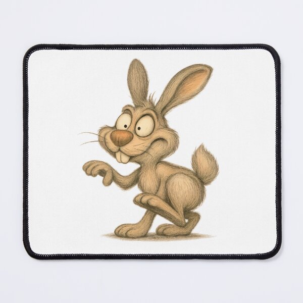 Item preview, Sneaky Rabbit – Funny Mischievous Bunny designed and sold by Yomere.