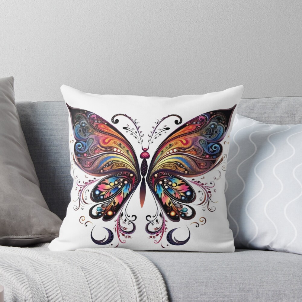 Item preview, Throw Pillow designed and sold by Sol-threads.