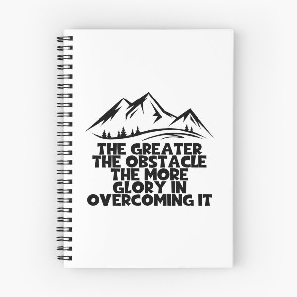 Item preview, The Greater The Obstacle The More Glory In Overcoming It - Society Of Jesus designed and sold by carlocurley.