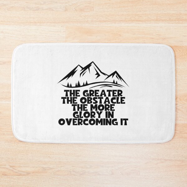 Item preview, The Greater The Obstacle The More Glory In Overcoming It - Society Of Jesus designed and sold by carlocurley.