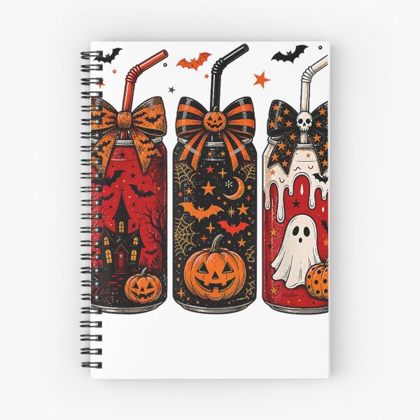Item preview, Halloween Soda Can Coquette Bow Spooky Season Drinking designed and sold by LeonPhillip.