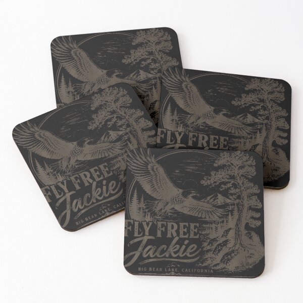 Item preview, Forever Watching The Sky Fly Free Jackie Eagle Memorial designed and sold by MOHAMED AKKAR.