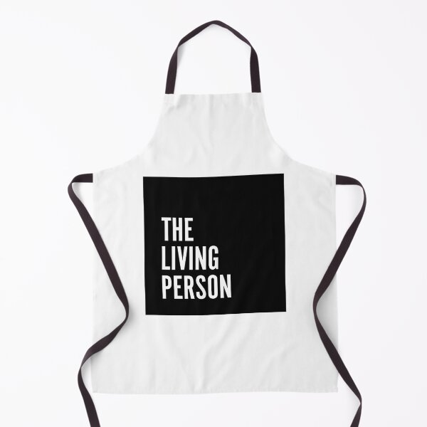 Item preview, The Living Person - Black Logo designed and sold by carlocurley.