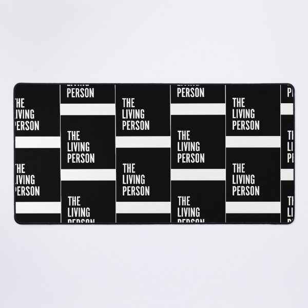 Item preview, The Living Person - Black Logo designed and sold by carlocurley.