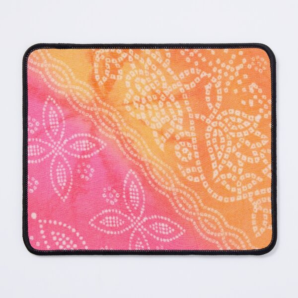 Item preview, Pink and orange cotton Bandhani dupatta designed and sold by We Are Stardust.