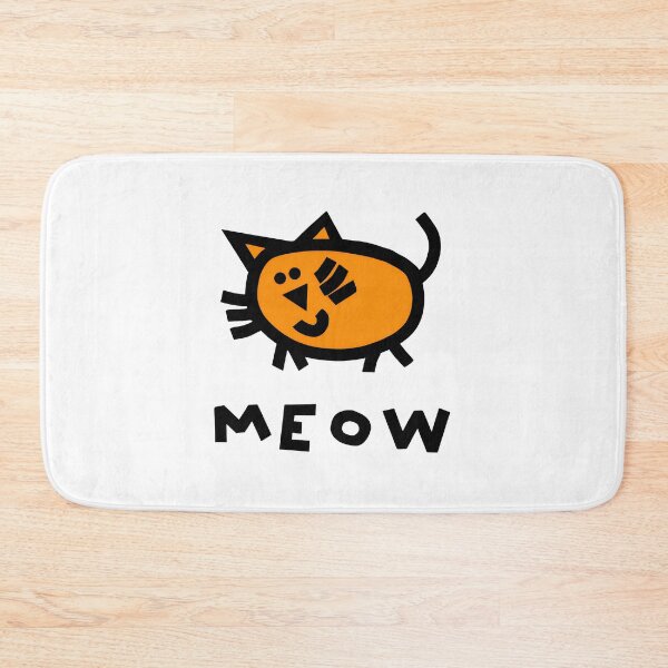 Item preview, Cute Meow Cat Illustration designed and sold by Dmo3HarkoArt.