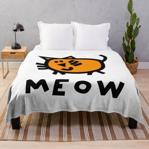 Item preview, Cute Meow Cat Illustration designed and sold by Dmo3HarkoArt.