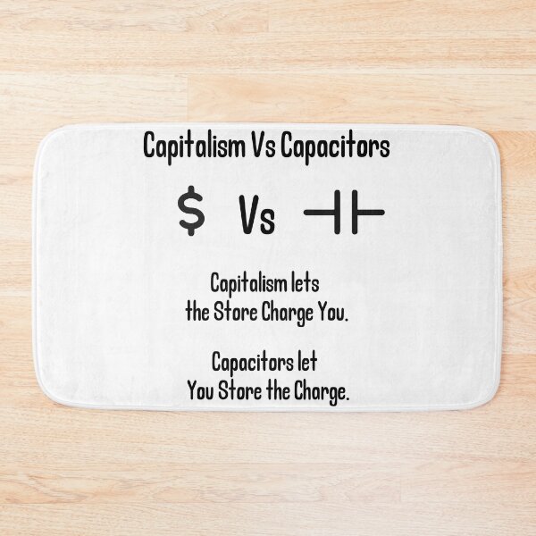 Item preview, The Wonder of Capacitorism designed and sold by Weirdly Specific.