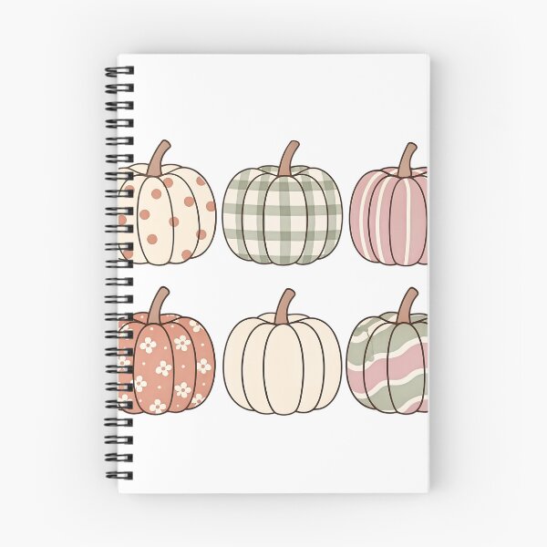 Item preview, Boho Preppy Pumpkin Pattern Grid | Muted Fall Pumpkin Collage designed and sold by MOCH- ART.