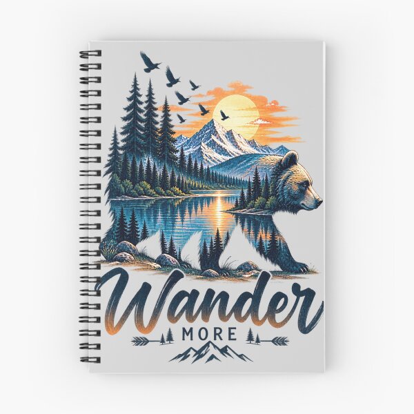 Item preview, Wander More Bear Mountain Wilderness designed and sold by JANAWIYSTUDIO.