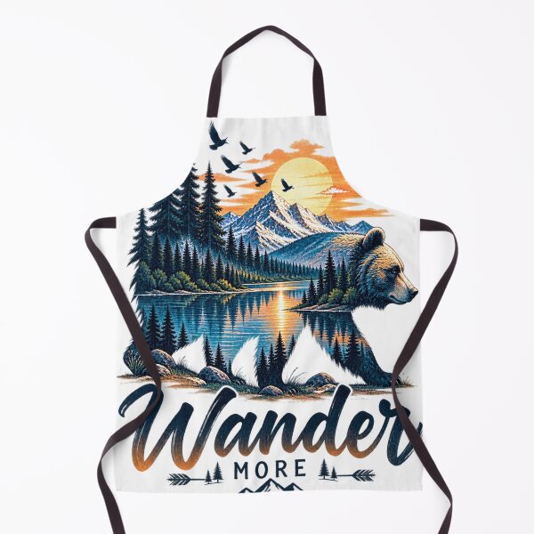 Item preview, Wander More Bear Mountain Wilderness designed and sold by JANAWIYSTUDIO.