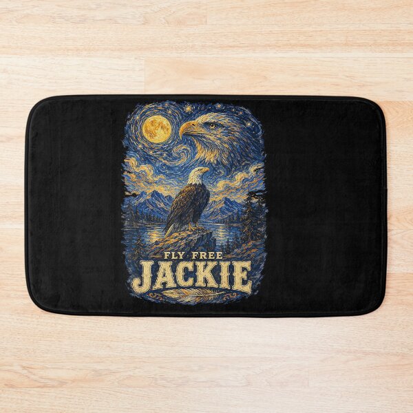 Item preview, Forever Watching The Sky Fly Free Jackie Eagle Memorial designed and sold by MOHAMED AKKAR.