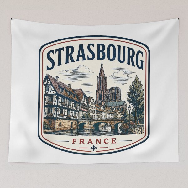 Item preview, Strasbourg - France designed and sold by GoodOldVintage.