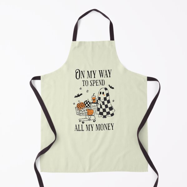 Item preview, On My Way To Spend All My Money Funny Ghost Shopping Halloween designed and sold by Studio Bootleg.