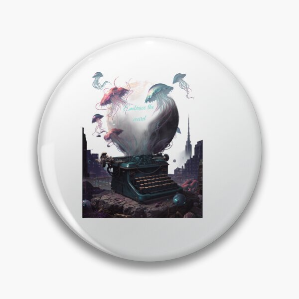 Item preview, Embrace The Weird Sticker designed and sold by Hustlingminds.