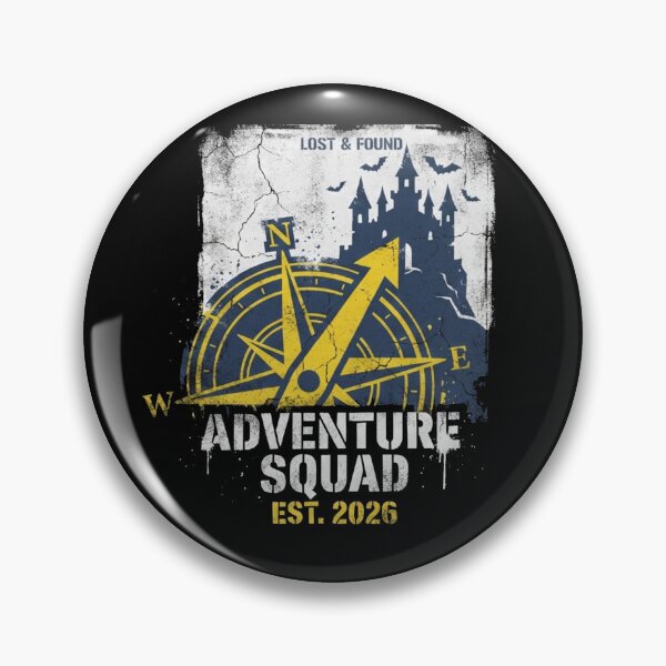 Item preview, Adventure Squad Est 2026 Haunted Castle Compass Halloween designed and sold by TeNovaStudio.