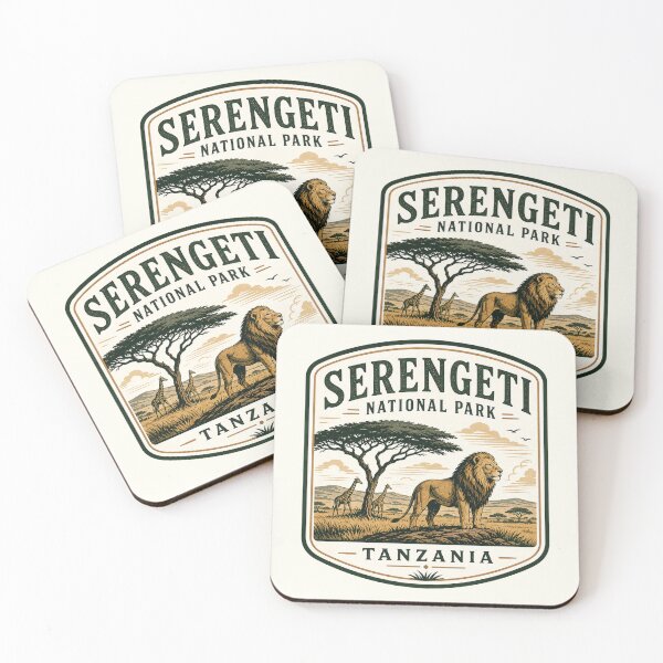 Item preview, Serengeti National Park - Tanzania designed and sold by GoodOldVintage.