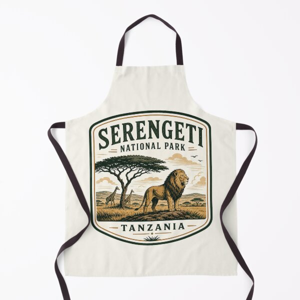 Item preview, Serengeti National Park - Tanzania designed and sold by GoodOldVintage.