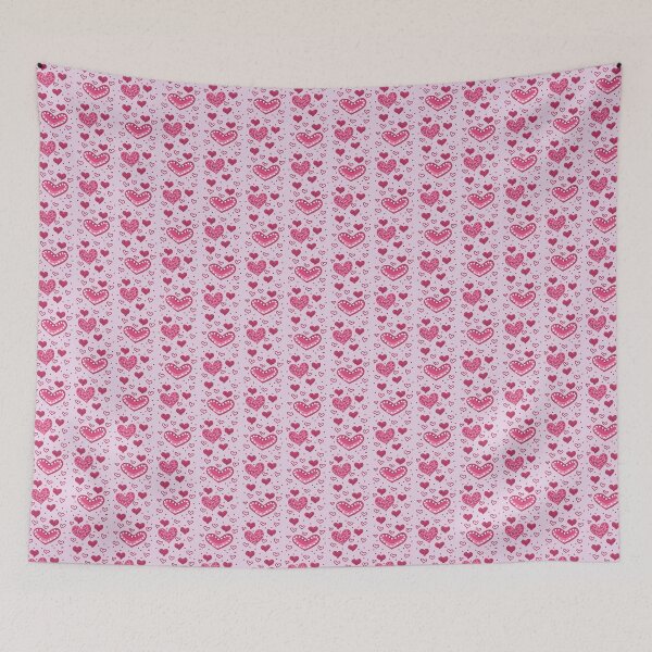 Item preview, Happy Hearts Pattern Design designed and sold by Suzzyrein.