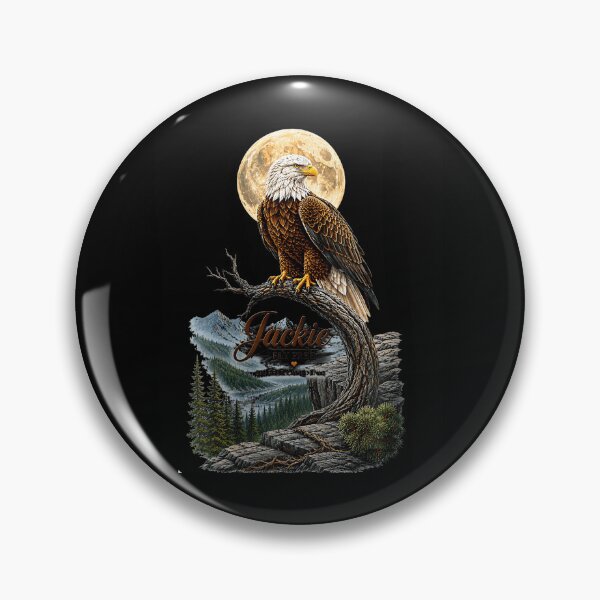 Item preview, Fly Free Jackie Big Bear Eagle Memorial Tribute designed and sold by DavidThe1.