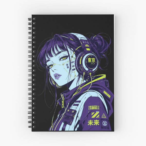 Item preview, Cyber Anime Girl Neo Tokyo  Mecha Headphones  designed and sold by W&RParadise.