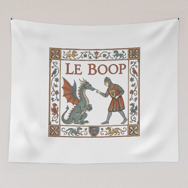 Item preview, Le Boop Dragon Medieval Shirt designed and sold by LillyCustomTees.