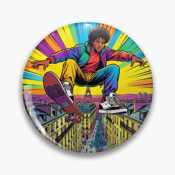 Item preview, Urban Skate Jump – Paris Color Energy designed and sold by FotoworldEdel.