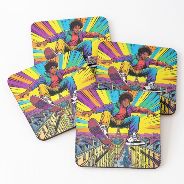 Item preview, Urban Skate Jump – Paris Color Energy designed and sold by FotoworldEdel.