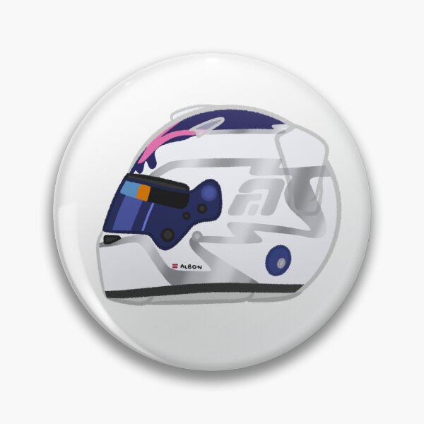 Item preview, Alex Albon 2026 Hungary Helmet  designed and sold by OriDraws.