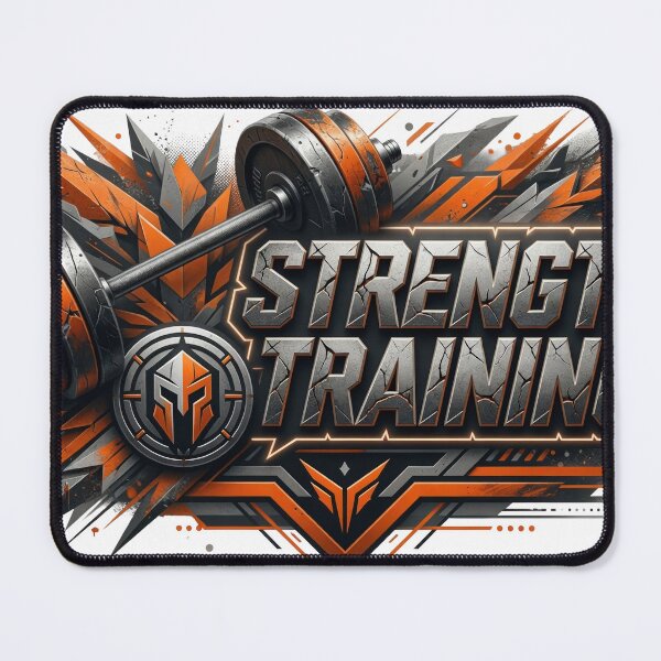 Item preview, Crisp STRENGTH TRAINING Artistic Motif designed and sold by dazzlemakers.