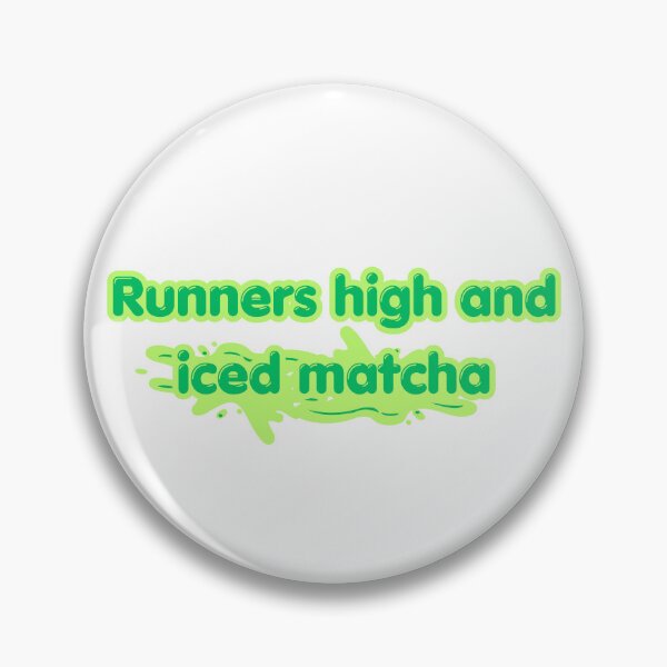 Item preview, Runners High and Iced Matcha Wellness Aesthetic designed and sold by NotYourClub.