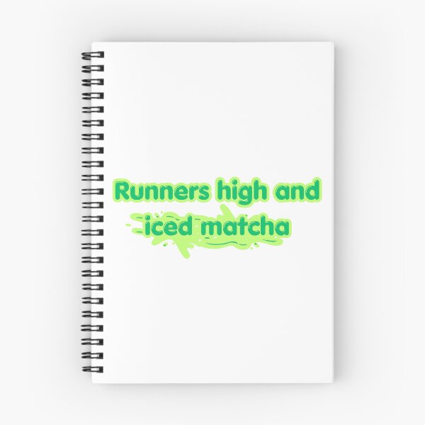 Item preview, Runners High and Iced Matcha Wellness Aesthetic designed and sold by NotYourClub.