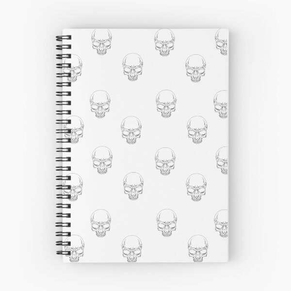 Item preview, Minimal Skull Pattern designed and sold by AchtungStudio.