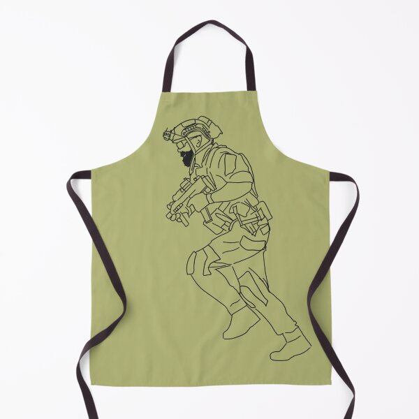Item preview, Soldier Outline Illustration designed and sold by AchtungStudio.