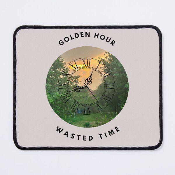 Item preview, Vintage Clock Face Golden Hour Sunset Wasted Time Aesthetic designed and sold by QuietLinesH.