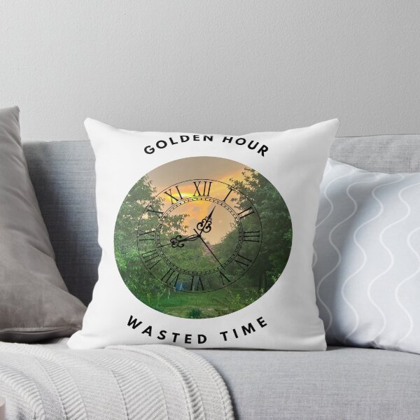 Item preview, Vintage Clock Face Golden Hour Sunset Wasted Time Aesthetic designed and sold by QuietLinesH.