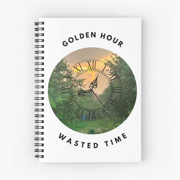 Item preview, Vintage Clock Face Golden Hour Sunset Wasted Time Aesthetic designed and sold by QuietLinesH.