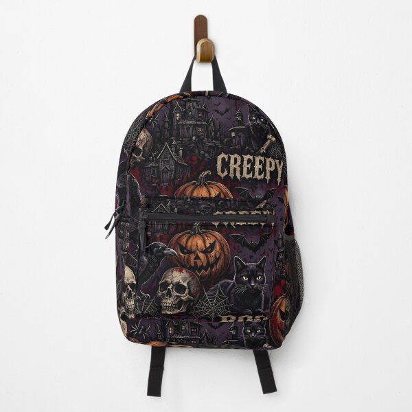Item preview, Creepy BOO Gothic Horror Pattern - Scary Halloween designed and sold by Ela Art Space .