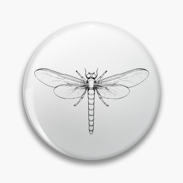 Item preview, Dragonfly — Minimalist Nature Print designed and sold by CairnStudio.