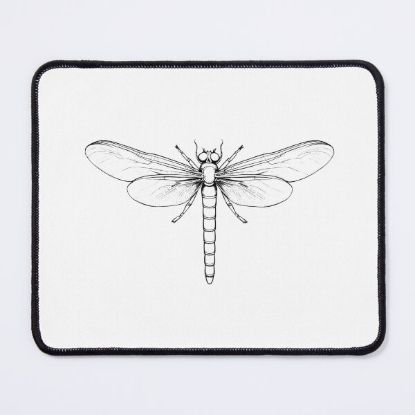 Item preview, Dragonfly — Minimalist Nature Print designed and sold by CairnStudio.