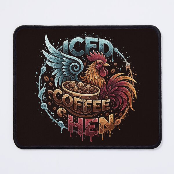 Item preview, Iced Coffee Hen designed and sold by SkrabinhoArt.