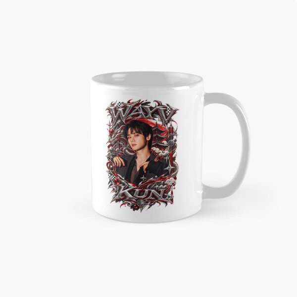 Item preview, WayV Kun Vision Wings Red Horizon Graphic Tee designed and sold by Valeree Store.